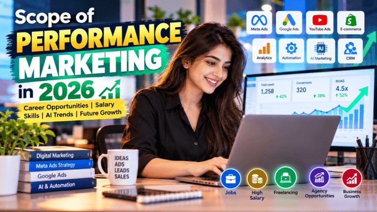 Scope of Performance Marketing in 2026: Career Opportunities, Salary, Skills & Future Growth